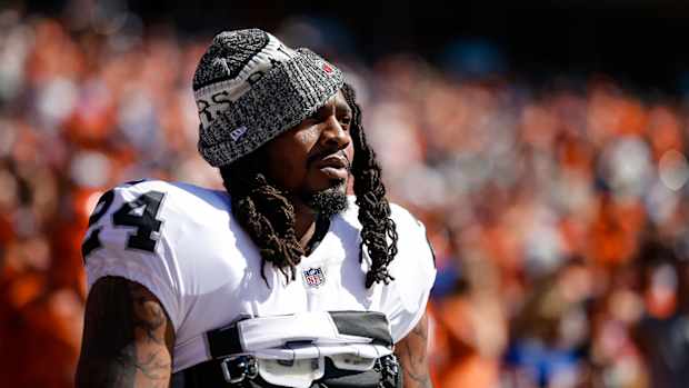 Former NFL running back Marshawn Lynch